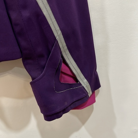 Oasics Running jacket purple and pink - Picture 5 of 6